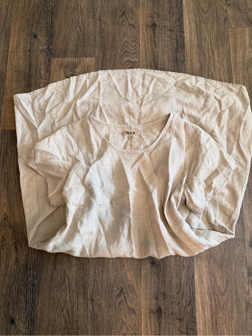 Flax Linen Midi Dress